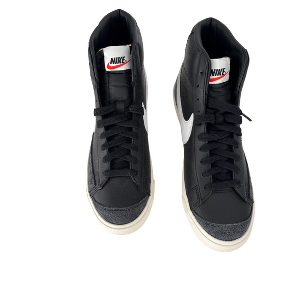 Nike Blazer‎ Mid '77 Vintage Black White Mens Retro Basketball Shoes - Picture 2 of 6